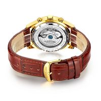 Automatic leather Watch 56008M