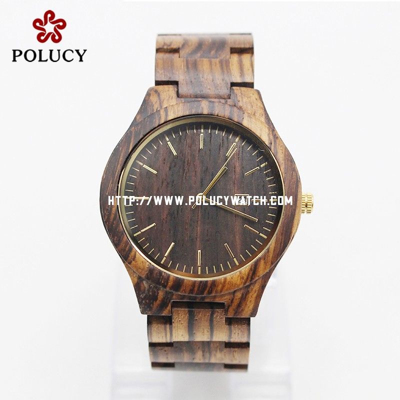 Zebra Wooden Simple Watch PB210M