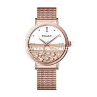 Simple Mesh Gold Watch P5941L